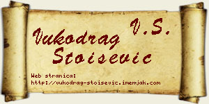 Vukodrag Stoišević vizit kartica